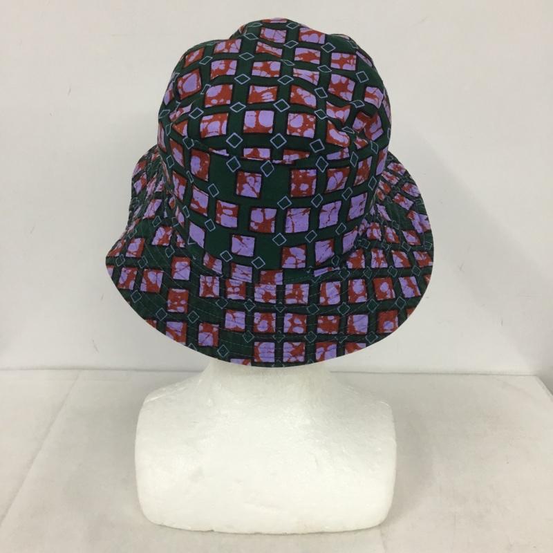 カシラ CA4LA 帽子 ハット リバーシブル バケットハット 総柄 マルチカラー / マルチカラー /  メンズ USED 古着 中古 10138130