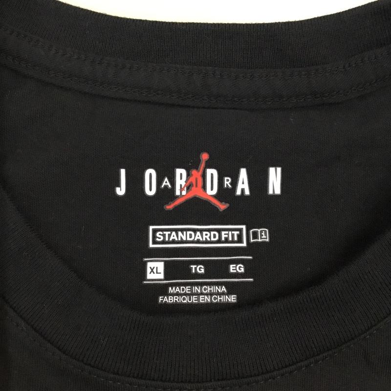 エアジョーダン AIR JORDAN Tシャツ 半袖 ck4213-010 JordanAirWordmark 半袖カットソー プリントTシャツ XL プリント 黒 / ブラック /  メンズ USED 古着 中古 10121067