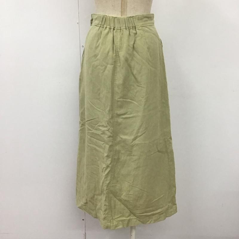 ローリーズファーム LOWRYS FARM スカート ロングスカート FREE 無地 薄緑 / ライトグリーン /  レディース USED 古着 中古 10108511