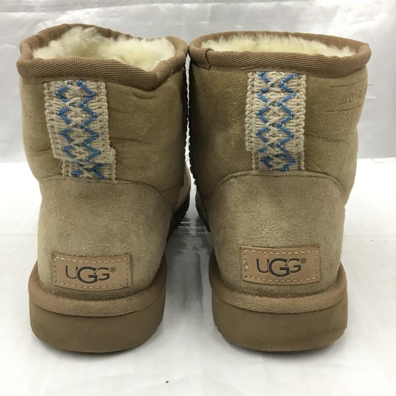 アグ UGG ブーツ ショートブーツ 1096011 M Classic Mini 40:40:40 26cm 箱有 26.0cm ロゴ、文字 ベージュ / ベージュ /  メンズ USED 古着 中古 10105857