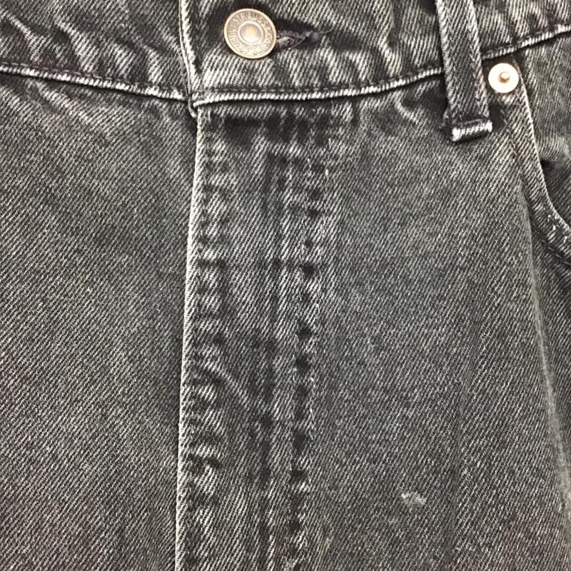 リーバイストラウスアンドコー Levi Strauss & co. パンツ デニム、ジーンズ デニムパンツ ワイドパンツ カジュアルパンツ 39インチ 無地 黒 / ブラック /  メンズ USED 古着 中古 10142339