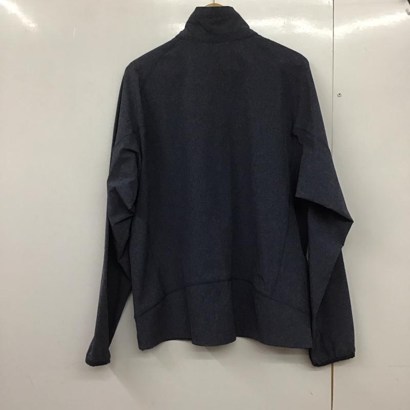 エディーバウアー Eddie Bauer ジャケット、上着 ジャケット、ブレザー ジップアップジャケット ナイロンジャケット アウター M ロゴ、文字 インディゴ / インディゴ /  メンズ USED 古着 中古 10143204
