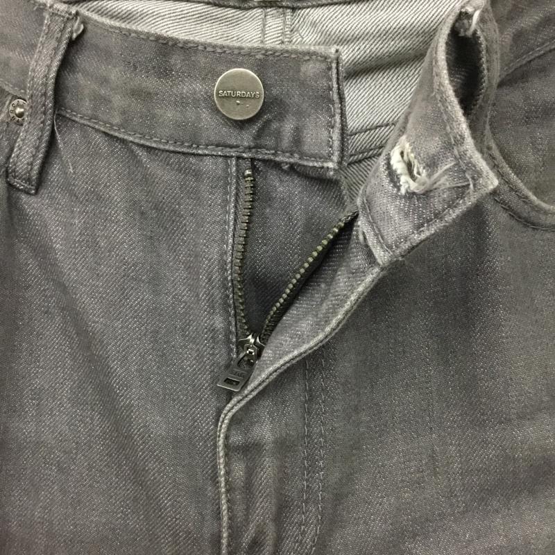 サタデーズサーフニューヨークシティー SATURDAYS SURF NYC パンツ デニム、ジーンズ BBS-6405-B 31 無地 灰 / グレー /  メンズ USED 古着 中古 10117628