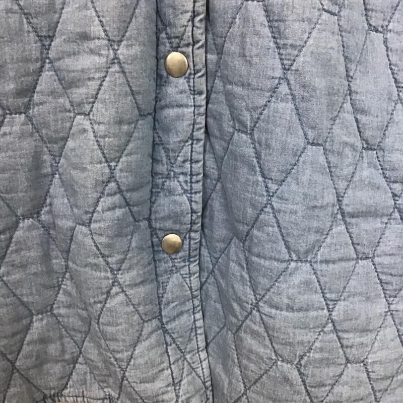 ザラ ZARA ジャケット、上着 ジャケット、ブレザー キルティングジャケット S 無地 水色 / ライトブルー /  レディース USED 古着 中古 10148706