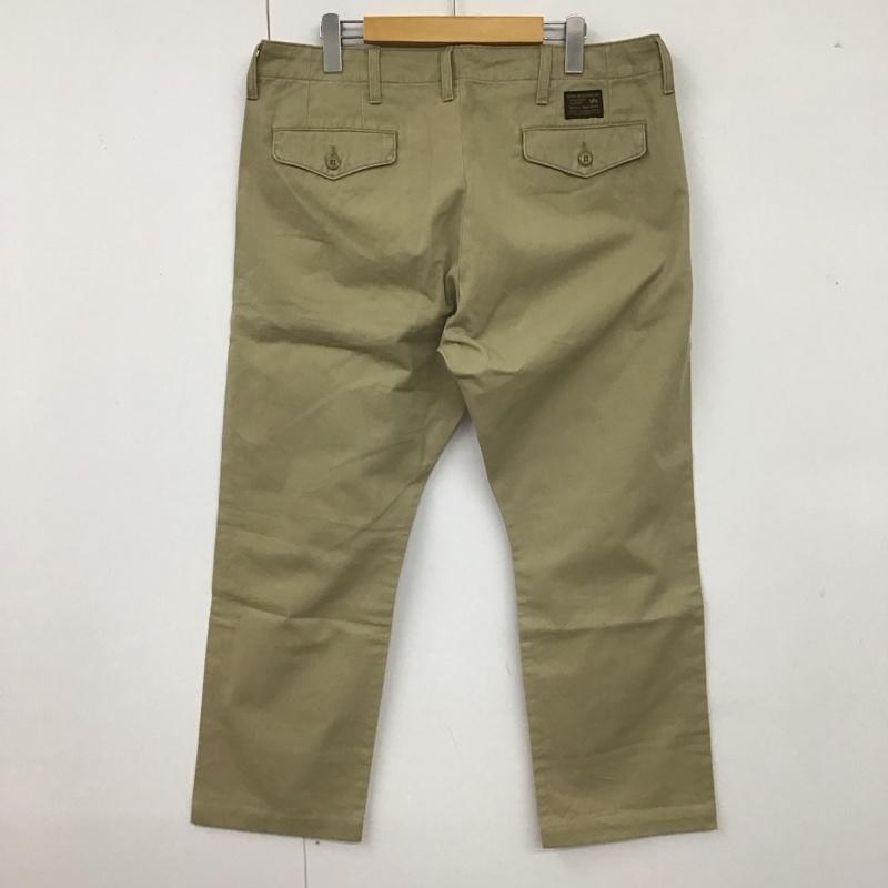 アルファインダストリー Alpha Industries パンツ チノパン チノパン ワイドパンツ カジュアルパンツ ストレートパンツ XL 無地 ベージュ / ベージュ /  メンズ USED 古着 中古 10107202