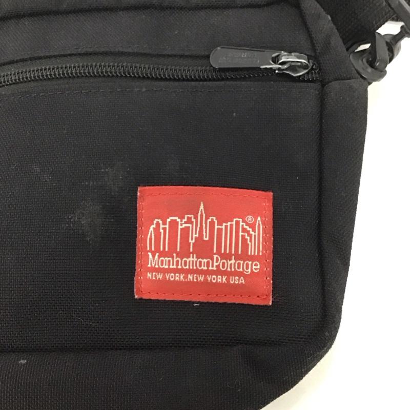 マンハッタンポーテージ Manhattan Portage ショルダーバッグ ショルダーバッグ ロゴ、文字 黒 / ブラック /  メンズ USED 古着 中古 10132491