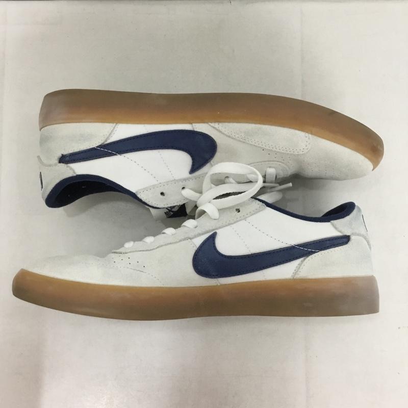 ナイキ NIKE スニーカー スニーカー CD5010-102 SB ヘリテージ バルク 27.5cm 27.5cm ロゴ、文字 紺 / ネイビー / X アイボリー / アイボリー /  メンズ USED 古着 中古 10140598