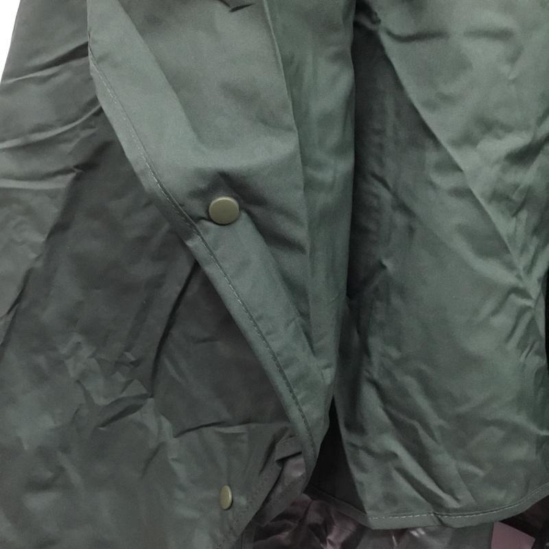 キウ KiU ウェア ウェア RAIN PONCHO SO210721B003 レインポンチョ FREE ロゴ、文字 緑 / グリーン /  メンズ USED 古着 中古 10145481