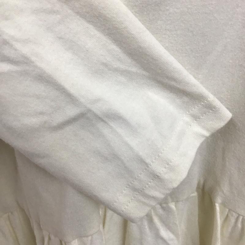 リブインコンフォート Live in comfort ワンピース ロングスカート CS-693-086 タートルネックインナーワンピース ロングワンピース 無地 白 / ホワイト /  レディース USED 古着 中古 10110256