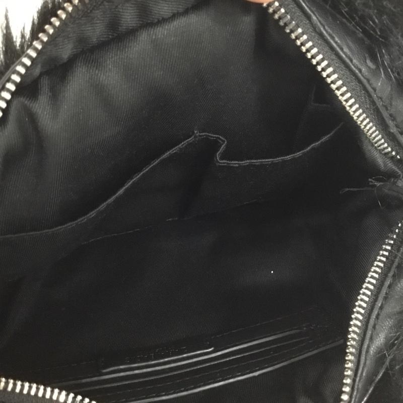 ザラ ZARA ショルダーバッグ ショルダーバッグ 8636 104 203 フェイクファー 2WAY ボーダー柄 マルチカラー / マルチカラー /  レディース USED 古着 中古 10137942
