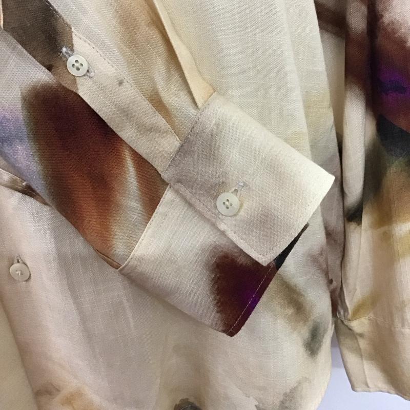 ザラ ZARA シャツ、ブラウス 長袖 4381 869 711 M 総柄 マルチカラー / マルチカラー /  メンズ USED 古着 中古 10109660