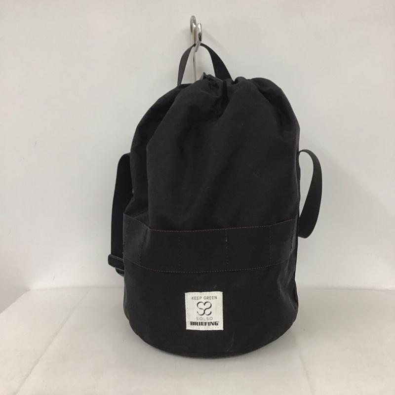 ブリーフィング BRIEFING ショルダーバッグ ショルダーバッグ SOLSO ECO POD BAG ロゴ、文字 黒 / ブラック /  メンズ USED 古着 中古 10132478