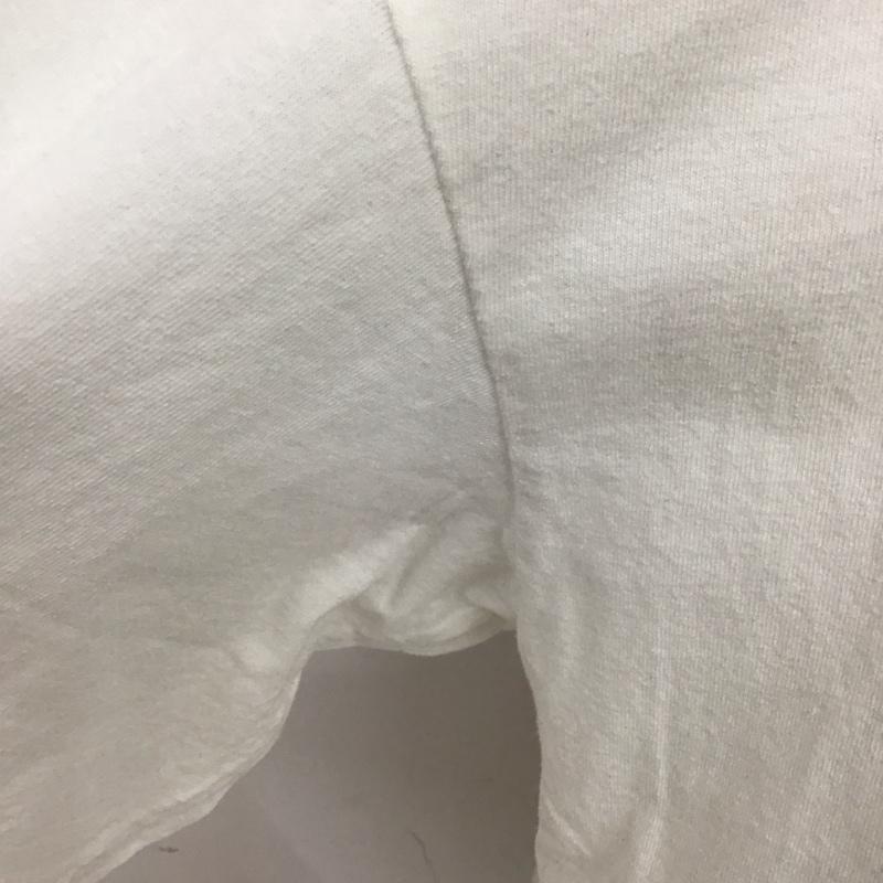 ラフアンドラゲッド ROUGH and RUGGED カットソー 長袖 長袖カットソー プリントカットソー クルーネック XL プリント 白 / ホワイト /  メンズ USED 古着 中古 10126195