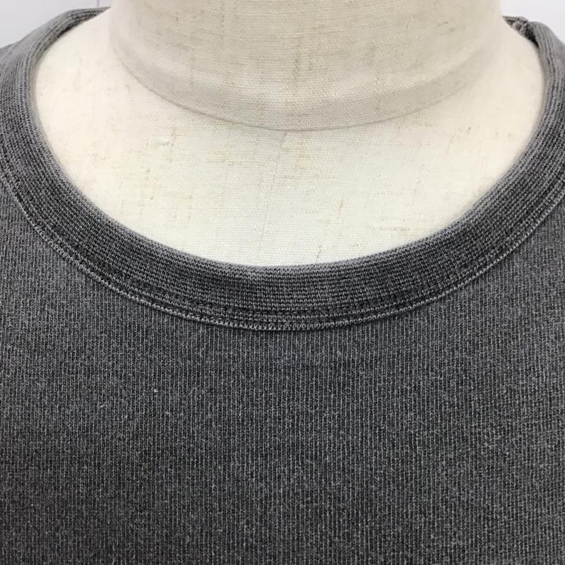 ザノースフェイス THE NORTH FACE Tシャツ 長袖 NT81732 PIGMENT DYE TEE ロンT L ロゴ、文字 黒 / ブラック /  メンズ USED 古着 中古 10115597