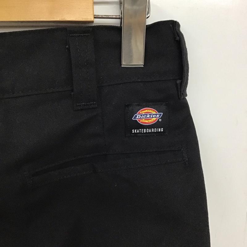 ディッキーズ Dickies パンツ ワークパンツ、ペインターパンツ ワイドパンツ カジュアルパンツ ワークパンツ 30インチ 無地 黒 / ブラック /  メンズ USED 古着 中古 10140951