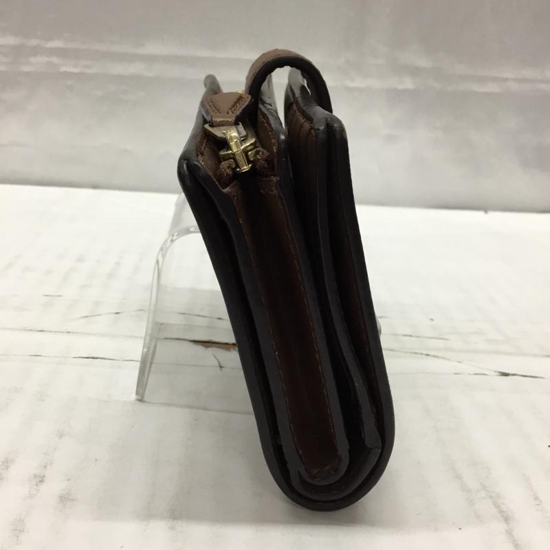 コーチ COACH 財布 二つ折り シグネチャー ロゴ、文字 茶 / ブラウン /  レディース USED 古着 中古 10109864