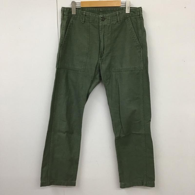 オアスロウ orSlow パンツ ワークパンツ、ペインターパンツ ベイカーパンツ 日本製 コットン M 無地 カーキ / カーキ /  メンズ USED 古着 中古 10119794