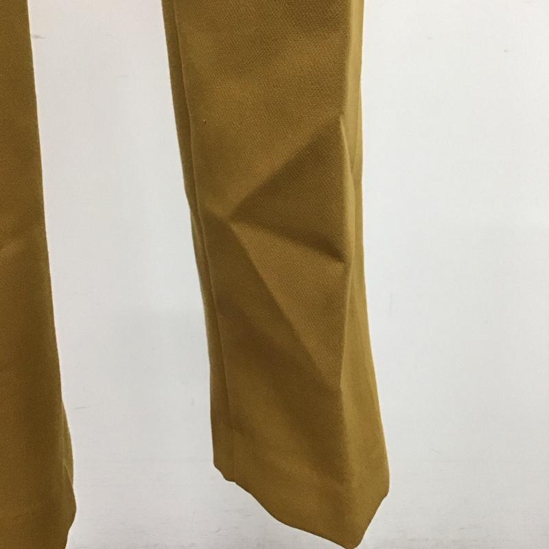 ザラ ZARA ボトムス ボトムス 7901 432 305 ハイウエスト テーパードパンツ S 無地 マスタード / マスタード /  レディース USED 古着 中古 10113498