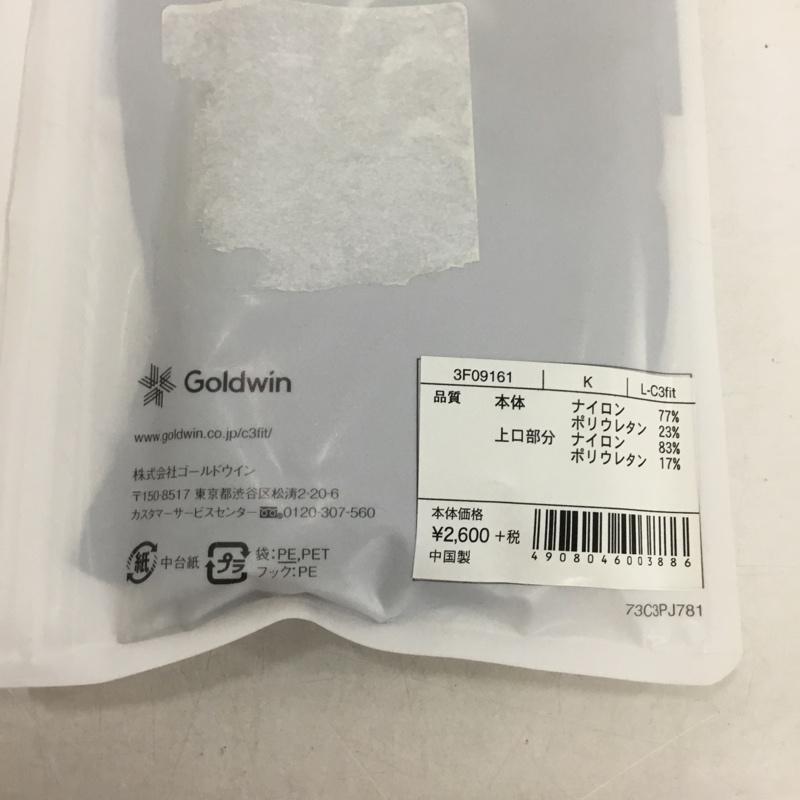 古着 USED ファッション小物 ファッション小物 C3fit 3F09161 クーリングアームカバー 甲無し UVカット ワンポイント 黒 / ブラック /  メンズ USED 古着 中古 10132864