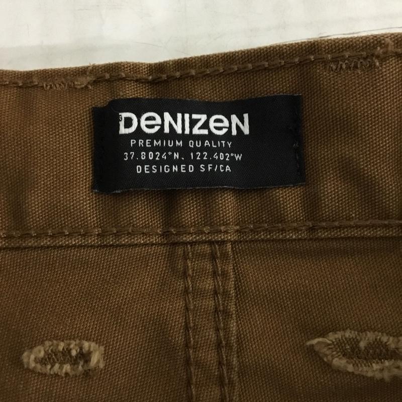 リーバイス Levi s パンツ デニム、ジーンズ ワイドパンツ カジュアルパンツ ワークパンツ 28インチ 無地 茶 / ブラウン /  メンズ USED 古着 中古 10120097