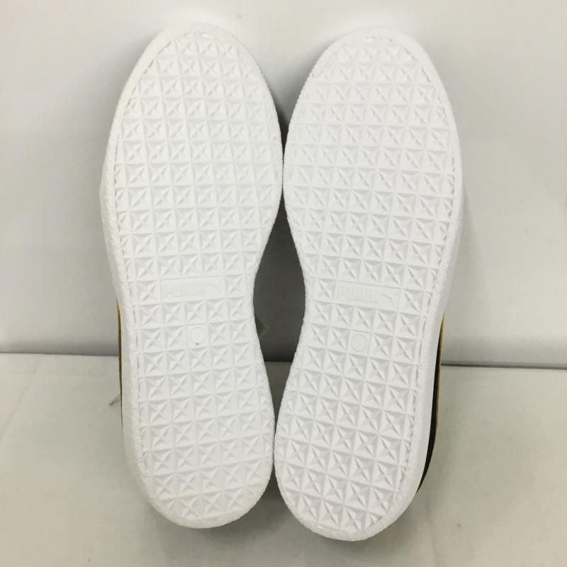 プーマ PUMA スニーカー スニーカー 391962-05 CLYDE OG 27cm 箱有 27.0cm ロゴ、文字 黒 / ブラック / X 黄 / イエロー /  メンズ USED 古着 中古 10132842