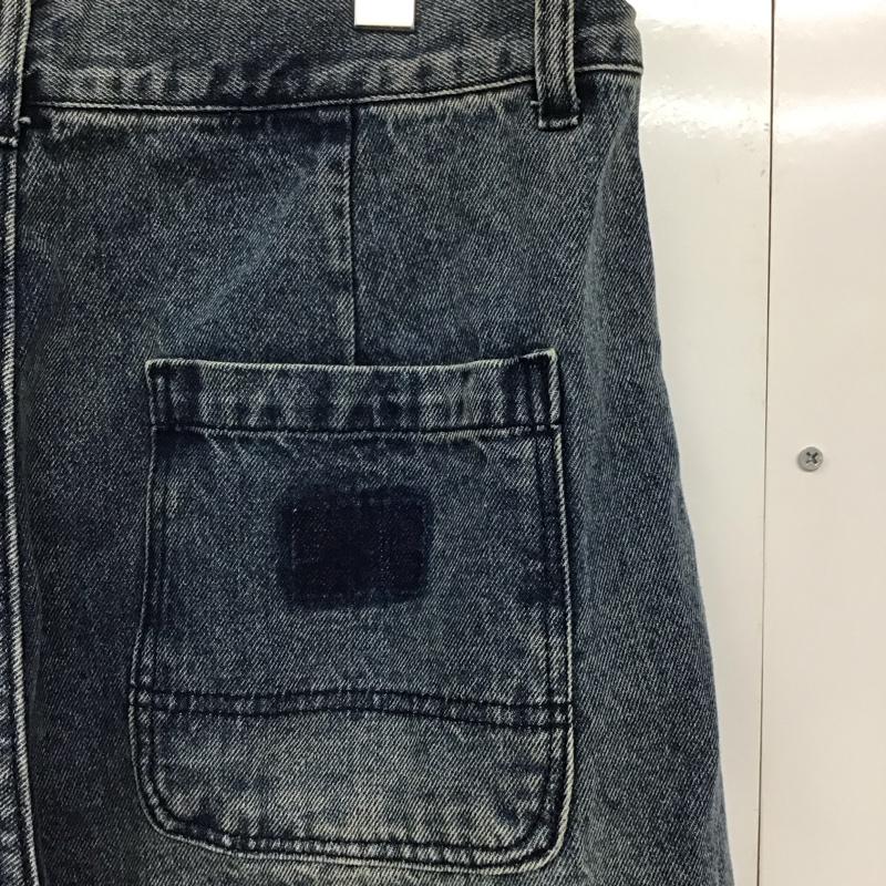 フリークスストア FREAK S STORE パンツ デニム、ジーンズ デニムパンツ ワイドパンツ カジュアルパンツ L 無地 インディゴ / インディゴ /  メンズ USED 古着 中古 10143493