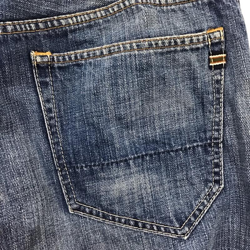 エディーバウアー Eddie Bauer パンツ デニム、ジーンズ デニムパンツ ストレートパンツ ワイドパンツ カジュアルパンツ 32インチ 無地 インディゴ / インディゴ /  メンズ USED 古着 中古 10115146