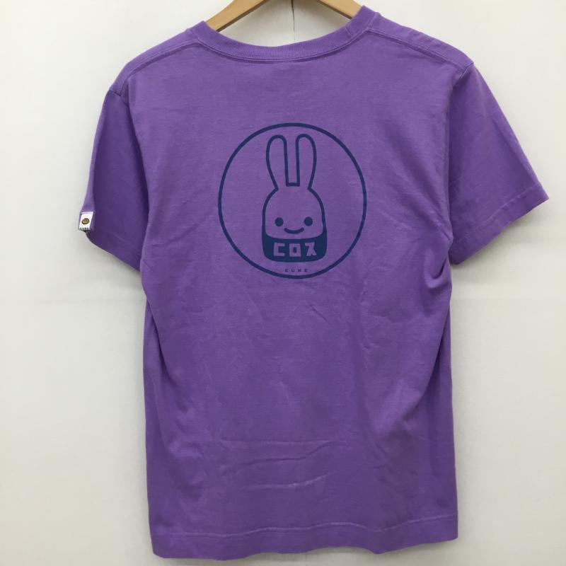 キューン CUNE Tシャツ 半袖 S キャラクター 紫 / パープル /  メンズ USED 古着 中古 10133771