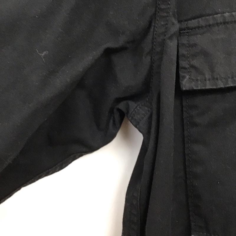 アヴィレックス AVIREX シャツ、ブラウス 長袖 長袖シャツ ミリタリーシャツ カラーシャツ M ロゴ、文字 黒 / ブラック /  メンズ USED 古着 中古 10135878