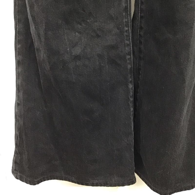 リーバイス Levi s パンツ デニム、ジーンズ 28インチ 無地 黒 / ブラック /  レディース USED 古着 中古 10121270