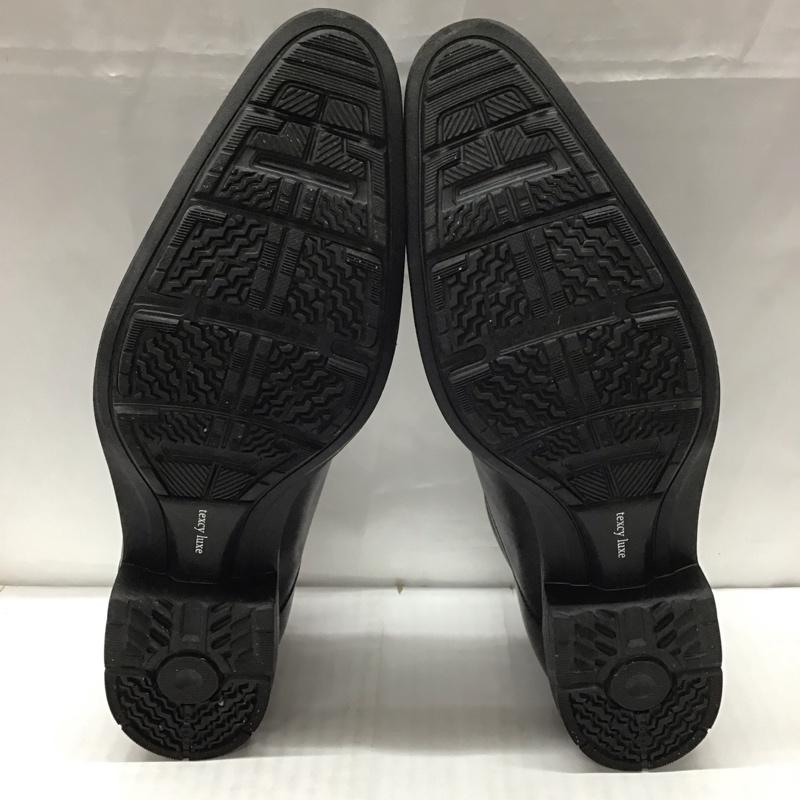 アシックス ASICS 革靴 革靴 TU-8002 texcy luxe GORE-TEX ストレートチップ 箱有 26.5cm 26.5cm 無地 黒 / ブラック /  メンズ USED 古着 中古 10111754