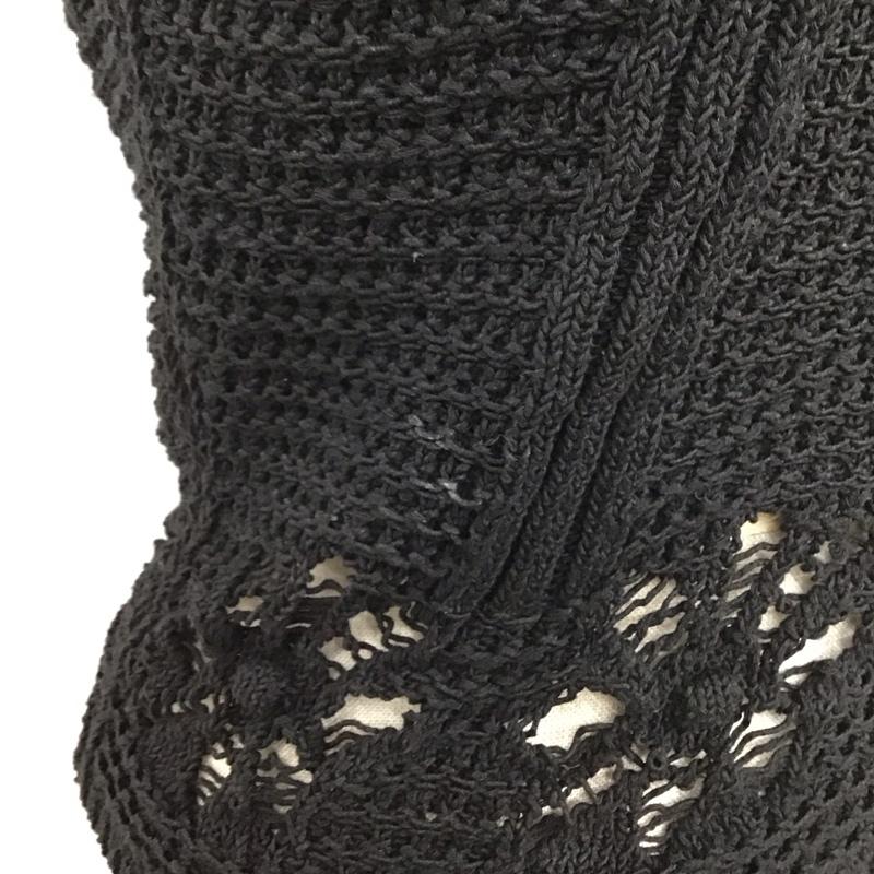 ザラ ZARA ベスト ベスト 6771 083 800 プルオーバー タグ付き S 無地 黒 / ブラック /  レディース USED 古着 中古 10114102