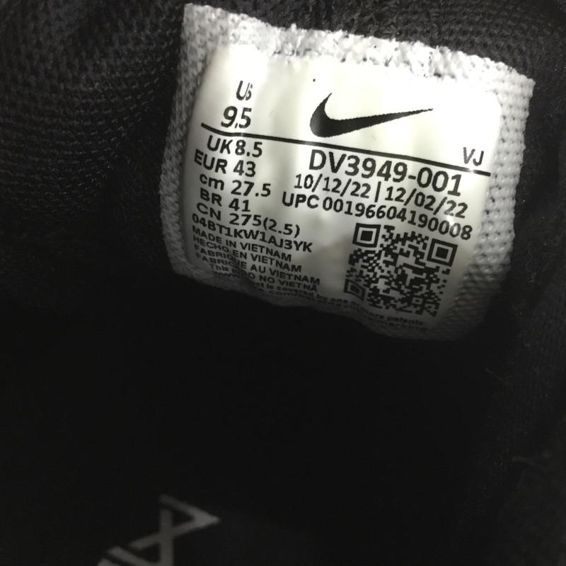 ナイキ NIKE スニーカー スニーカー DV3949-001 FREE METCON 5 27.5cm 27.5cm ロゴ、文字 黒 / ブラック / X 白 / ホワイト /  メンズ USED 古着 中古 10141585