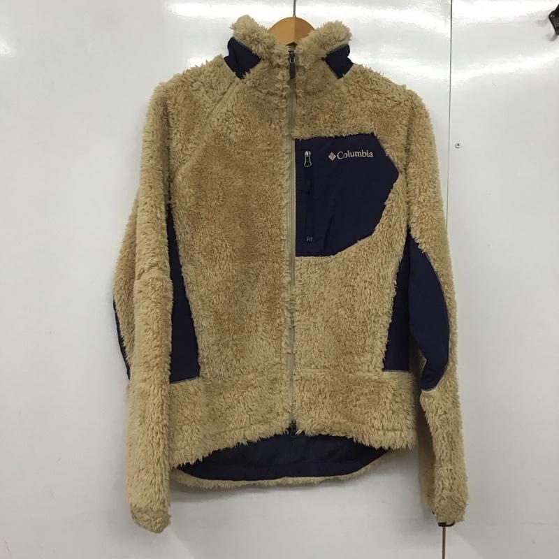 コロンビア Columbia ジャケット、上着 ジャケット、ブレザー 211 pm3621 アーチャーリッジジャケット ジップアップジャケット アウター M ロゴ、文字 ベージュ / ベージュ /  メンズ USED 古着 中古 10144445