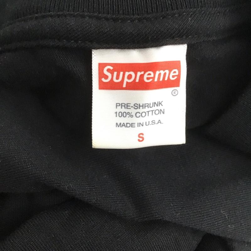 シュプリーム Supreme カットソー 長袖 20AW BoxLogoLSTee 長袖カットソー プリントTシャツ S ロゴ、文字 黒 / ブラック /  メンズ USED 古着 中古 10126535