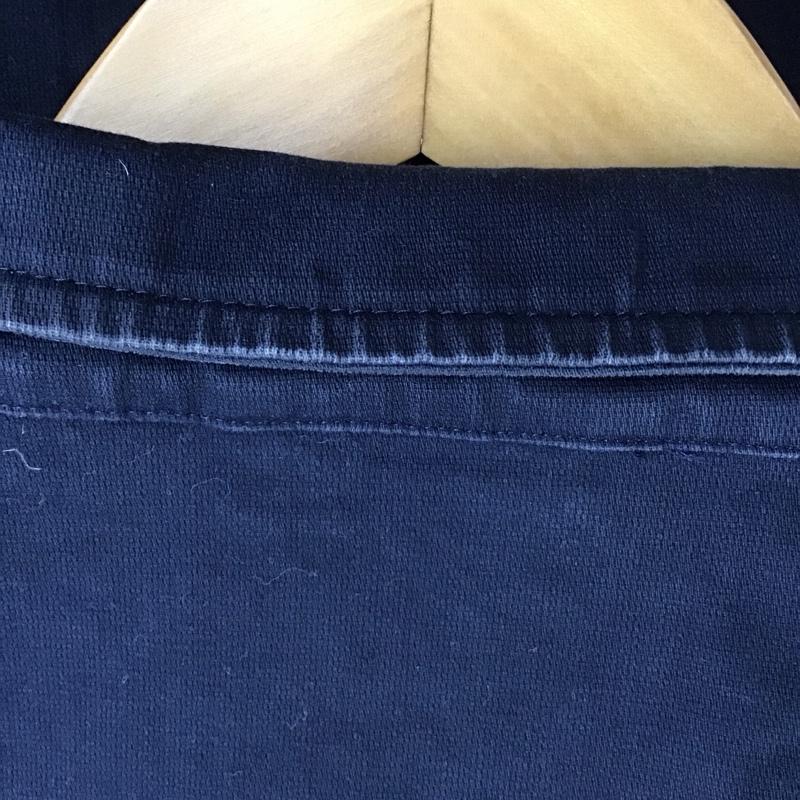 エディーバウアー Eddie Bauer ジャケット、上着 ジャケット、ブレザー カジュアルジャケット アウター カラージャケット XL 無地 紺 / ネイビー /  メンズ USED 古着 中古 10130928