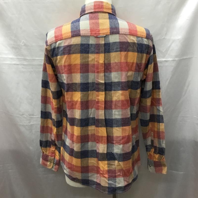 エディーバウアー Eddie Bauer シャツ、ブラウス 長袖 長袖シャツ カラーシャツ ポケットシャツ 長袖カットソー チェックシャツ S チェック マルチカラー / マルチカラー /  メンズ USED 古着 中古 10114806