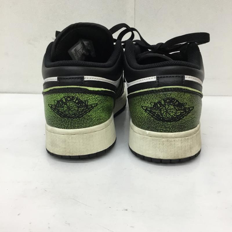 ナイキ NIKE スニーカー スニーカー DO8244-003 AIR JORDAN 1 LOW SE GS 23.5cm ロゴ、文字 緑 / グリーン /  レディース USED 古着 中古 10133785