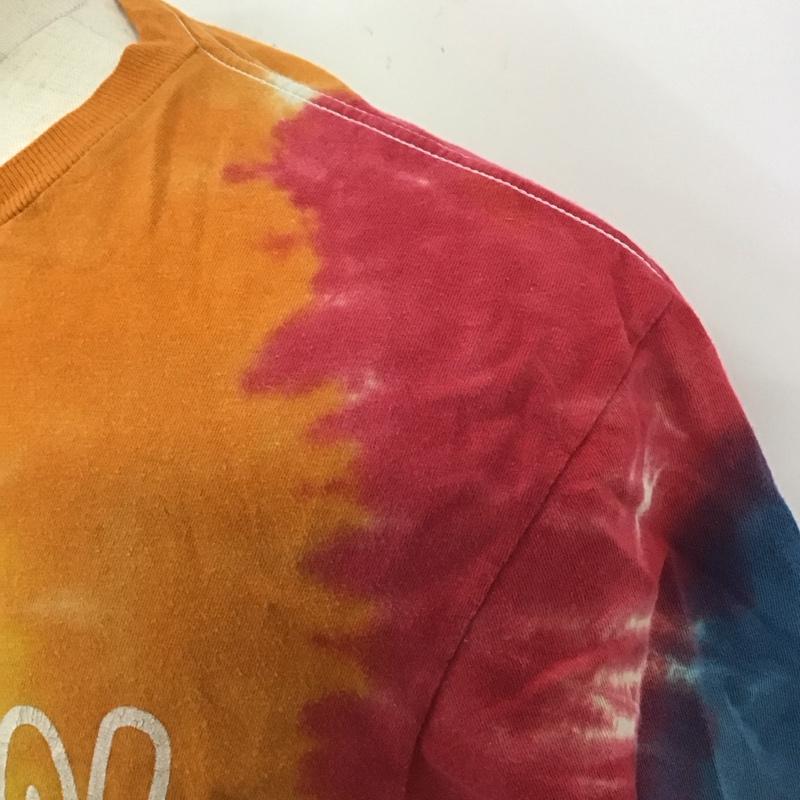 古着 USED Tシャツ 半袖 半袖カットソー プリントTシャツ クルーネックカットソー L プリント マルチカラー / マルチカラー /  メンズ USED 古着 中古 10116408