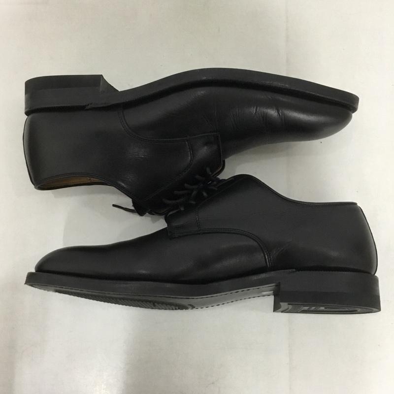 リーガル REGAL 革靴 革靴 JU17 ビジネスシューズ プレーントゥ 25 25.0cm 無地 黒 / ブラック /  メンズ USED 古着 中古 10140788