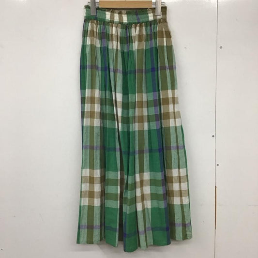 ロデオクラウンズ Rodeo Crowns スカート ロングスカート 420FSR31-078B BIG CHECKマキシスカート FREE チェック マルチカラー / マルチカラー /  レディース USED 古着 中古 10134225