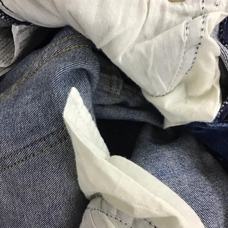 ザラ ZARA パンツ デニム、ジーンズ 8228 030 427 ストレッチ スキニー ダメージ加工 青 / ブルー /  レディース USED 古着 中古 10133660