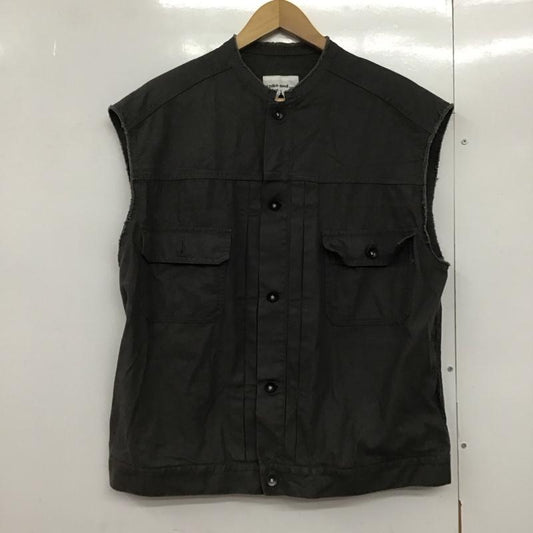 ニコアンド niko and... ベスト ベスト NKN25702AD ワークベスト FREE 無地 チャコールグレー / チャコールグレー /  レディース USED 古着 中古 10143837