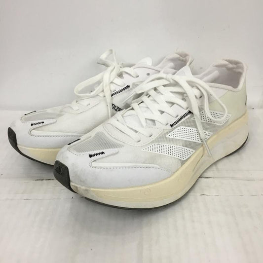 アディダス adidas スニーカー スニーカー GY2586 ADIZERO BOSTON 11 ランニングシューズ 27cm 27.0cm ロゴ、文字 白 / ホワイト /  メンズ USED 古着 中古 10123796