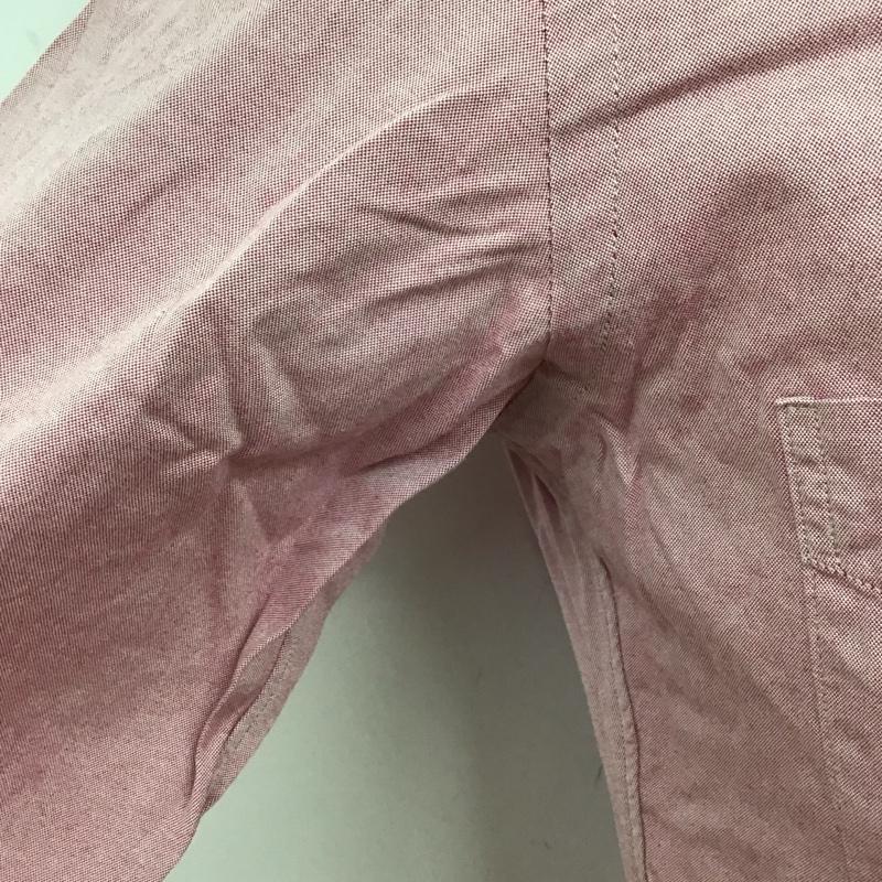 ネイバーフッド NEIGHBORHOOD シャツ、ブラウス 長袖 長袖シャツ カラーシャツ ポケットシャツ 長袖カットソー 無地シャツ S 無地 赤 / レッド /  メンズ USED 古着 中古 10114707