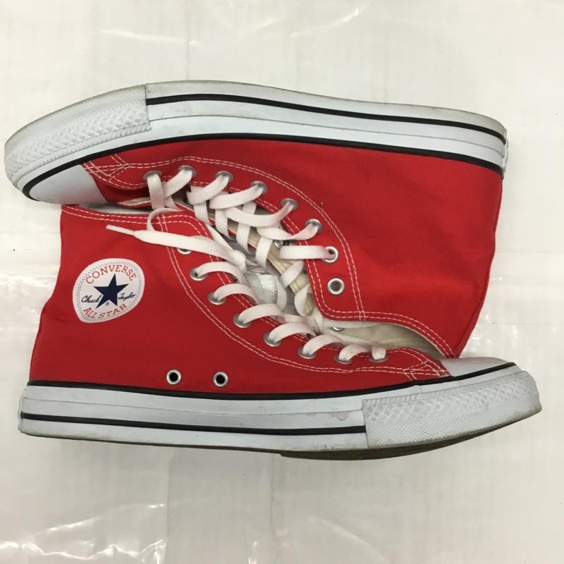 コンバース CONVERSE スニーカー スニーカー M9621 ALL STAR HI 28cm 28.0cm ロゴ、文字 赤 / レッド /  メンズ USED 古着 中古 10113954