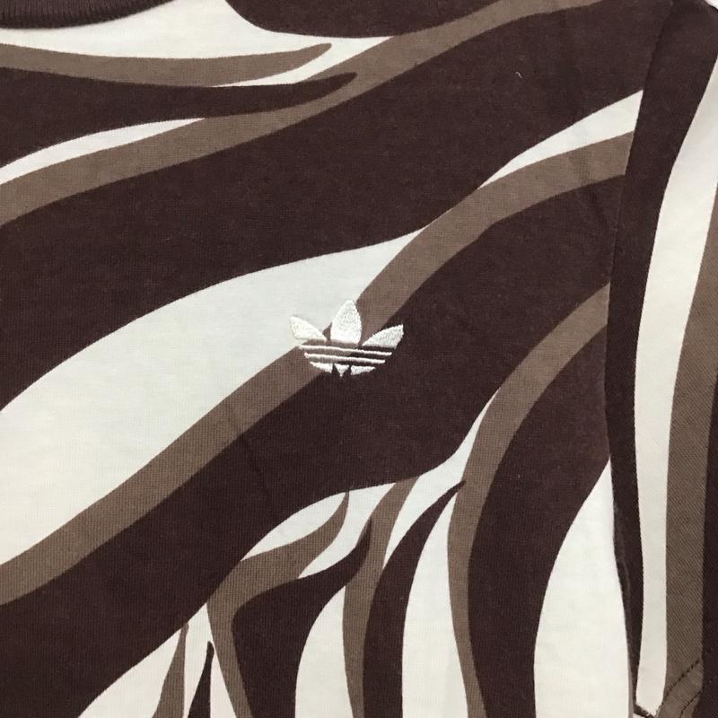 アディダス adidas Tシャツ 半袖 IJ8192 アブストラクト 総柄アニマルプリント Tシャツ L 総柄 マルチカラー / マルチカラー /  レディース USED 古着 中古 10134268