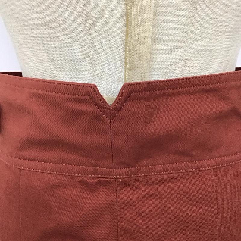 スライ SLY ボトムス ボトムス 030ASB31-0170 DOUBLEBELTED センタープレスパンツ 2 無地 茶 / ブラウン /  レディース USED 古着 中古 10120153