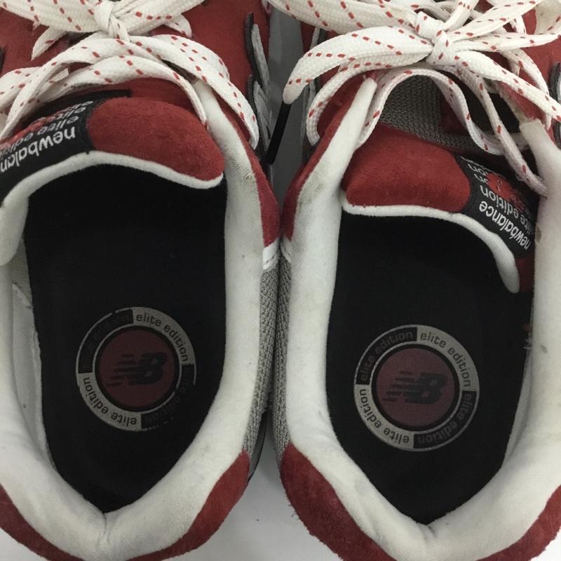 ニューバランス New Balance スニーカー スニーカー ML999SBG 27cm 27.0cm ロゴ、文字 赤 / レッド / X 灰 / グレー /  メンズ USED 古着 中古 10124397