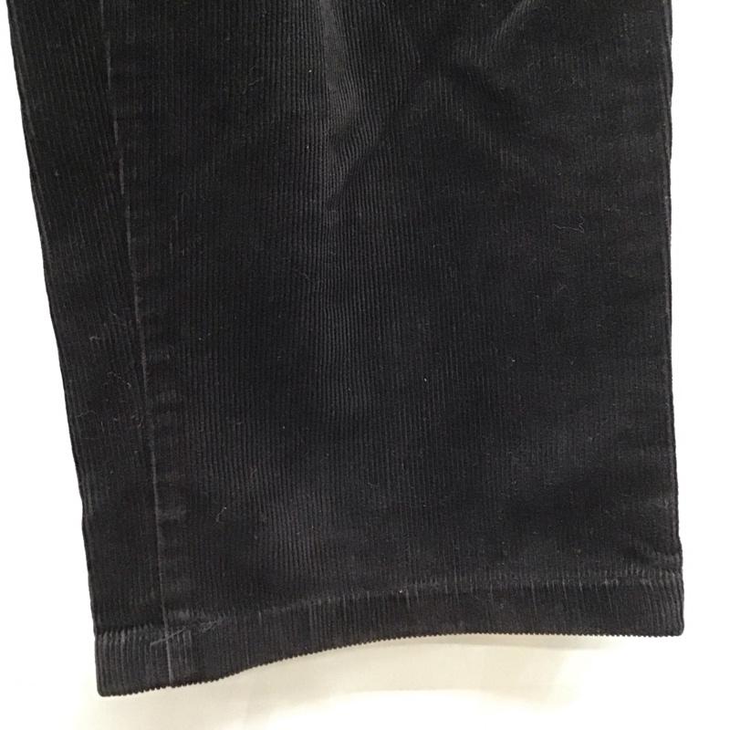 トップサイダー TOP-SIDER パンツ デニム、ジーンズ コーデュロイパンツ ワイドパンツ ストレートパンツ カジュアルパンツ 無地 黒 / ブラック /  メンズ USED 古着 中古 10116220